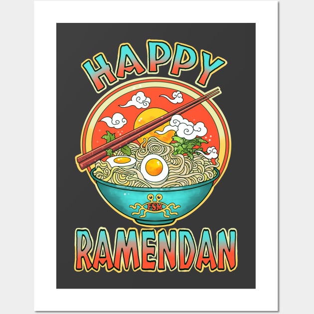 Happy ramendan Wall Art by weilertsen